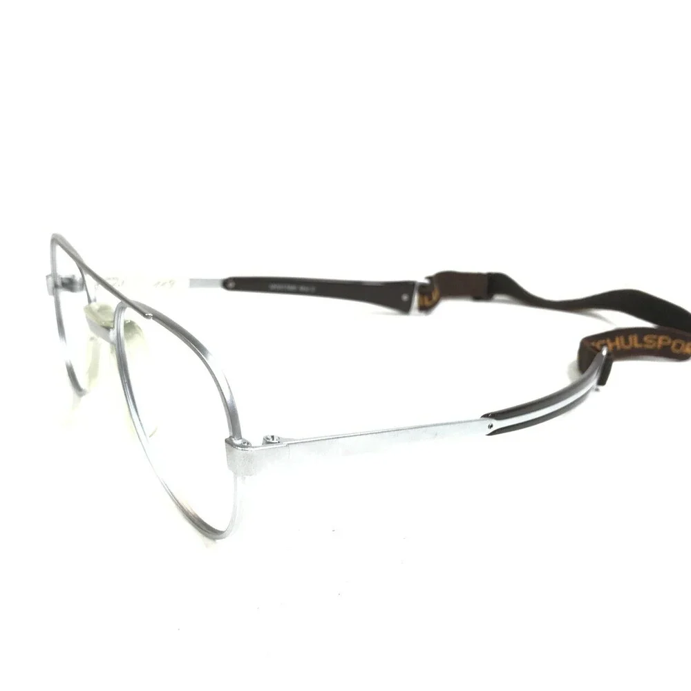 Sporttime Mod.S Sport Safety Eyeglasses Frames Brown Matte Grey Aviator 135